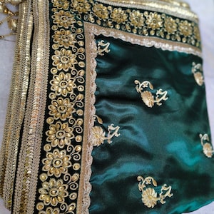 Afghan Desmal Engagement Nikkah Shirni Aina Mosaf  Green and Gold, Desmal, Afghan wedding, shirnikhori