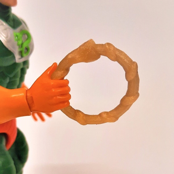 Serpent Ring for Snake Men (figure not included) / Masters of the Universe / MOTU / He-Man / 3D-printed / Origins