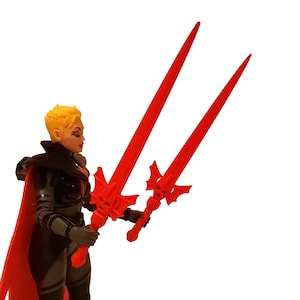 Svärd för Hordekapten - passar retro och moderna 5,5 tum/14 cm actionfigurer