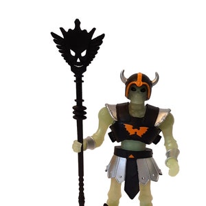 Skull Staff (figura non inclusa) / Masters of the Universe / MOTU / He-Man / Stampato in 3D / Origins