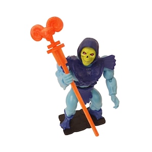 Havoc Staff (ispirato alla luce laser) per Skeletor (figura non inclusa) / Masters of the Universe / MOTU / Skeletor / He-Man / Origins