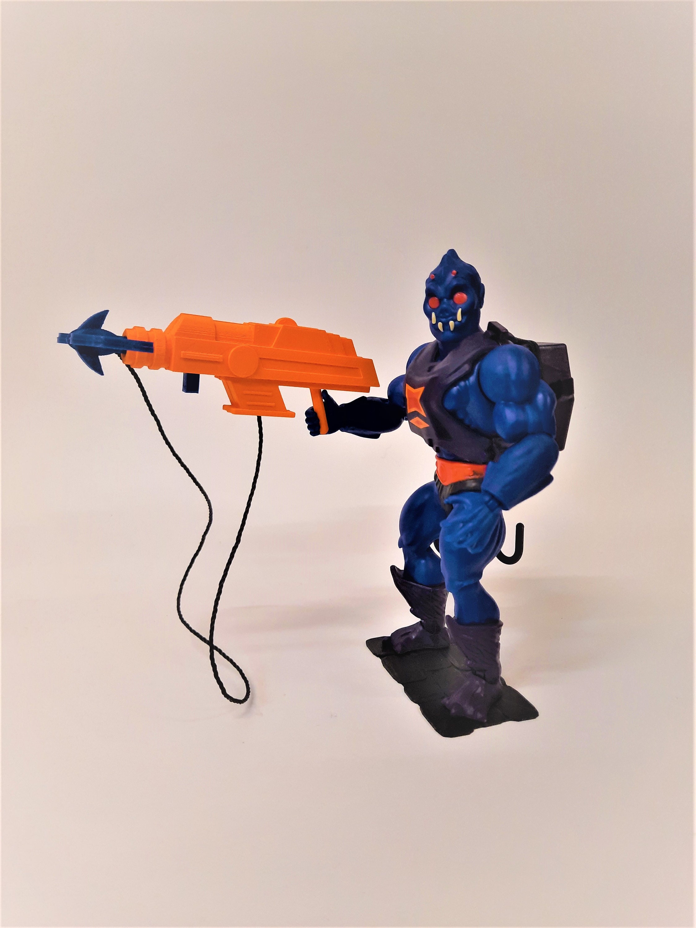 Grappling Hook Launcher (spring-loaded) (figure not included) / Masters of  the Universe / MOTU / He-Man / 3D-printed / Origins