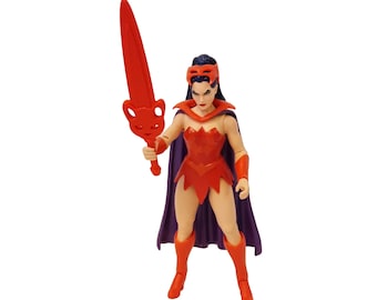 Cat Sword for Horde Captain Figure - fits modern 5.5 inch/14 cm action figures
