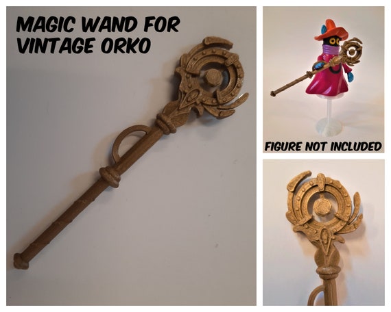 Magic Wand For Vintage And Origins Orko Figure Not Included Etsy