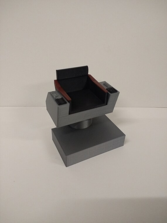 Star Trek Captain S Chair Action Figure Accessory Etsy