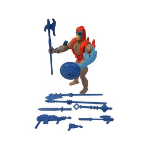Pacchetto armi in stile &#39;Grayskull&#39; (personaggio non incluso) / Masters of the Universe / MOTU / He-Man