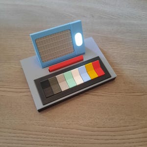 Desktop Retro Intercom Prop with LED - TV 1966 - Cosplay - Starship - Science Fiction