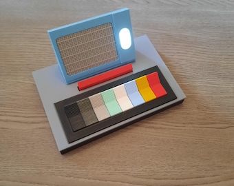 Desktop Retro Intercom Prop with LED - TV 1966 - Cosplay - Starship - Science Fiction
