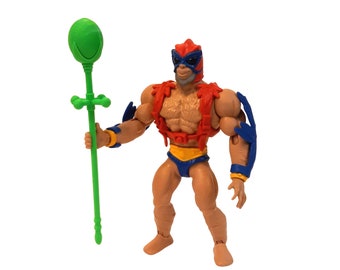 Emerald Staff for Stratos (figure not included) / Masters of the Universe / MOTU / He-Man / 3D-printed / Origins