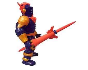 Lancia per Guerriero Espandibile - compatibile con action figure moderne da 5,5 pollici/14 cm