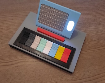 Accessoire d'interphone rétro de bureau avec LED - TV 1966 - Cosplay - vaisseau spatial - science-fiction