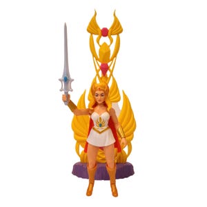 Mini-diorama di Crystal Castle (ispirato ai cartoni animati) (personaggio non incluso) / Masters of the Universe / He-Man / MOTU / She-Ra / Princess of Power