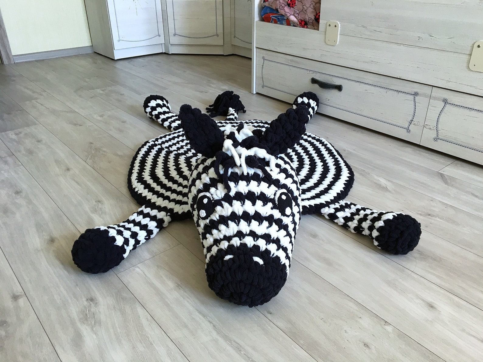 Custom baby rug Zebra play mat Safari nursery decor Etsy
