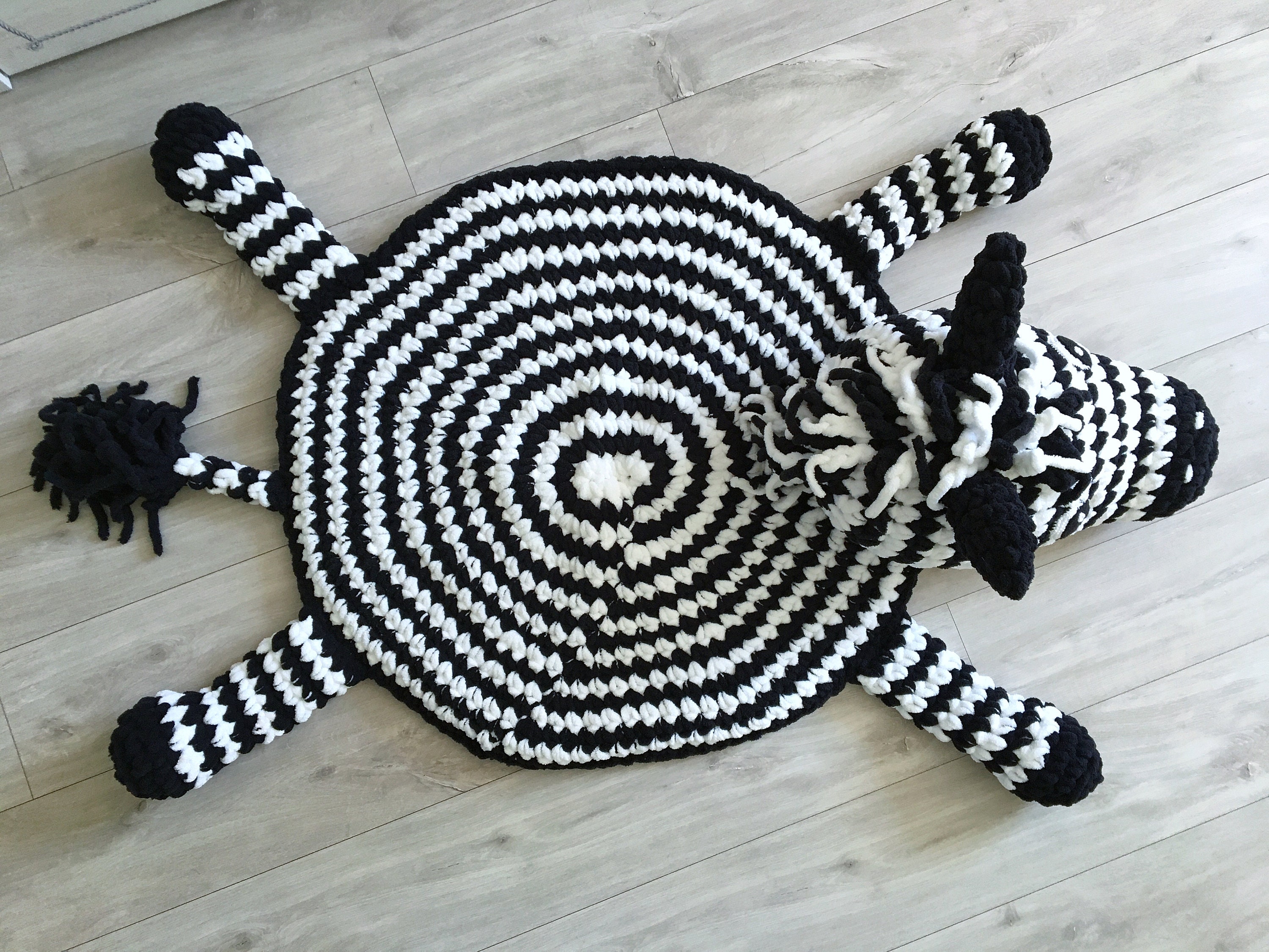 Custom baby rug Zebra play mat Safari nursery decor Etsy