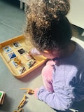 Montessori and Waldorf learning Musical Instruments from Safari Ltd brand sustainable match toys with wooden cards perfect for homeschooling product logo