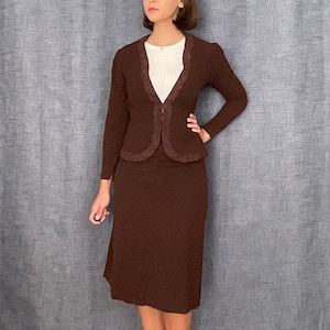Vintage 40s Pencil Skirt and Matching Bolero