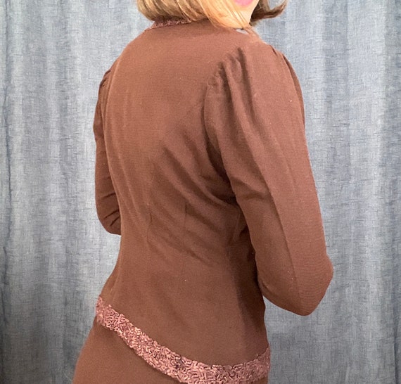 Vintage 40s Pencil Skirt and Matching Bolero - image 6