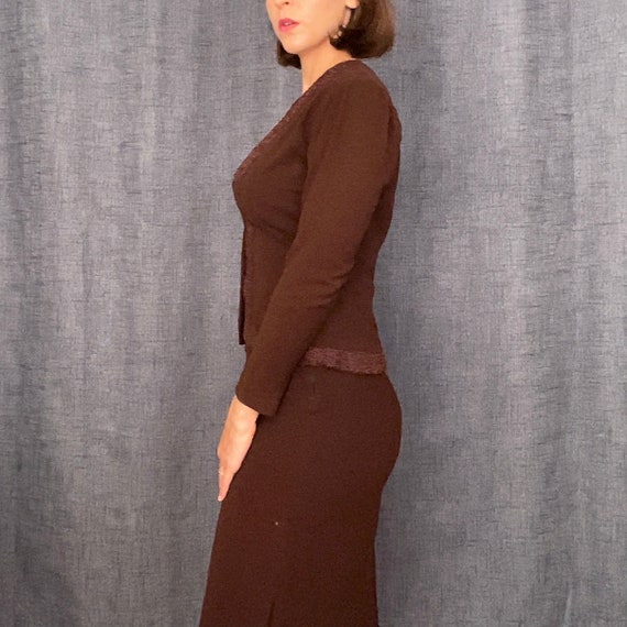 Vintage 40s Pencil Skirt and Matching Bolero - image 8