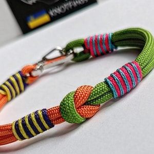 Pulsera de paracord de verano: Brazalete estilo surfista para paracaidista