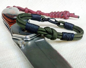 Unloading camp bangle. Thin military bracelet. Bangle rope.  Army style.