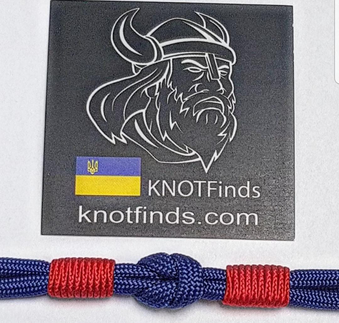 Bracelet Paracord Fait Main Avec Hameçon – Tricolore Italia – Bleu Azzurro