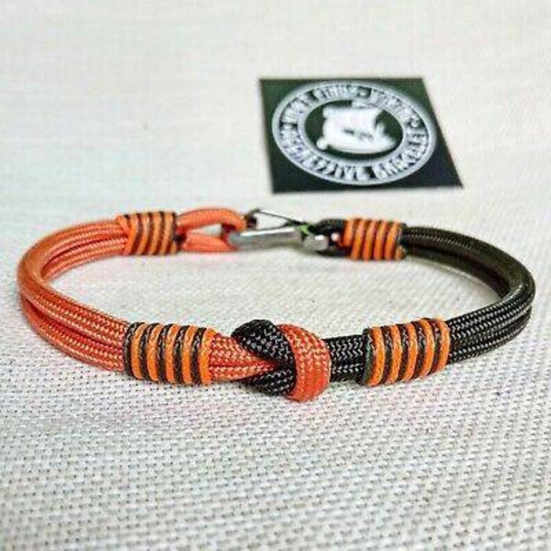 Climber Bracelet. Bangle Rope. Paracord Carabiner Bracelet. Etsy