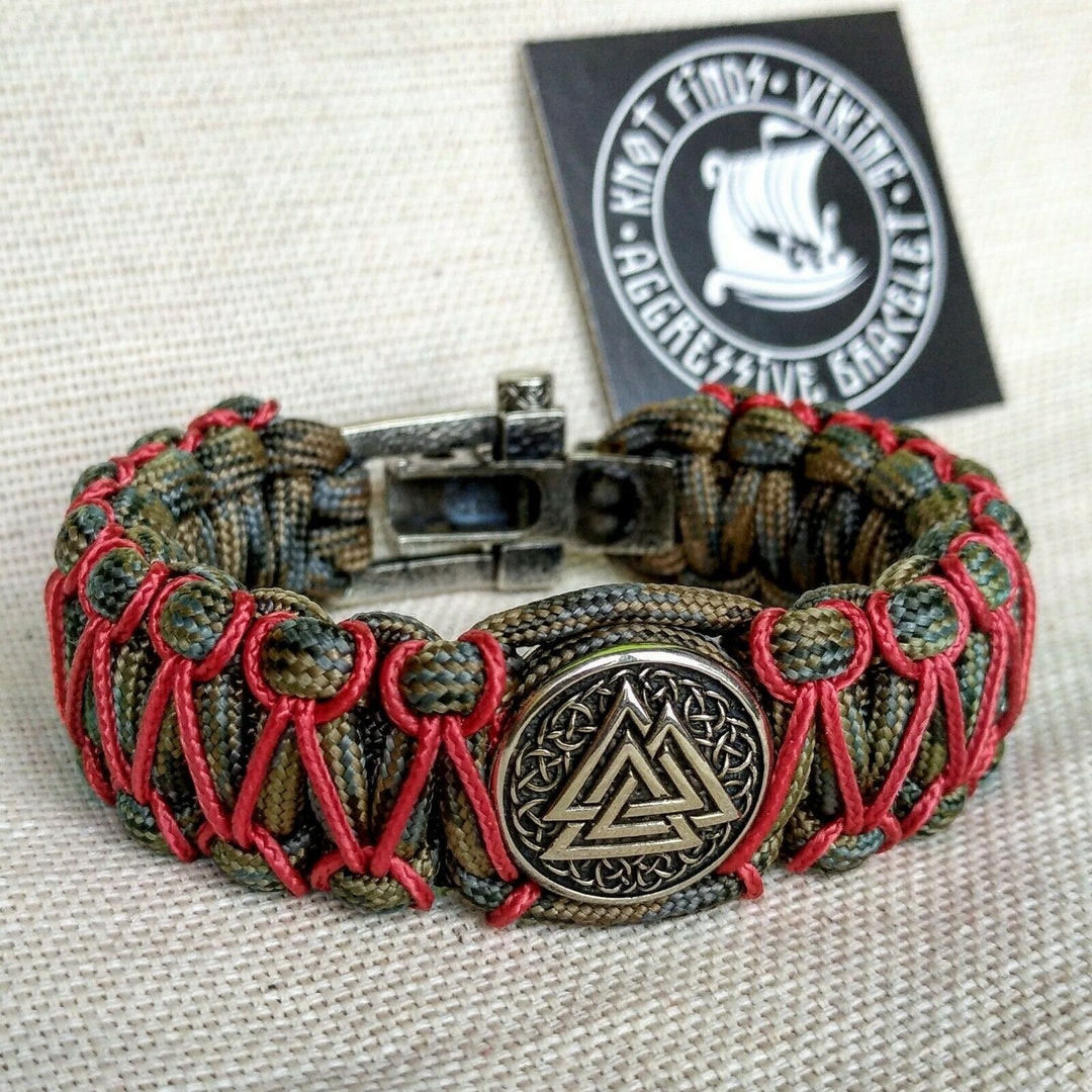 Bracelet steel lock. Paracord Buckles, Viking-style paracord beads. Vi –  KNOT-finds