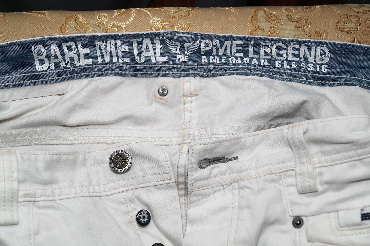 White Vintage PME LEGEND Jeans . Aviator. W34 L34 - Etsy