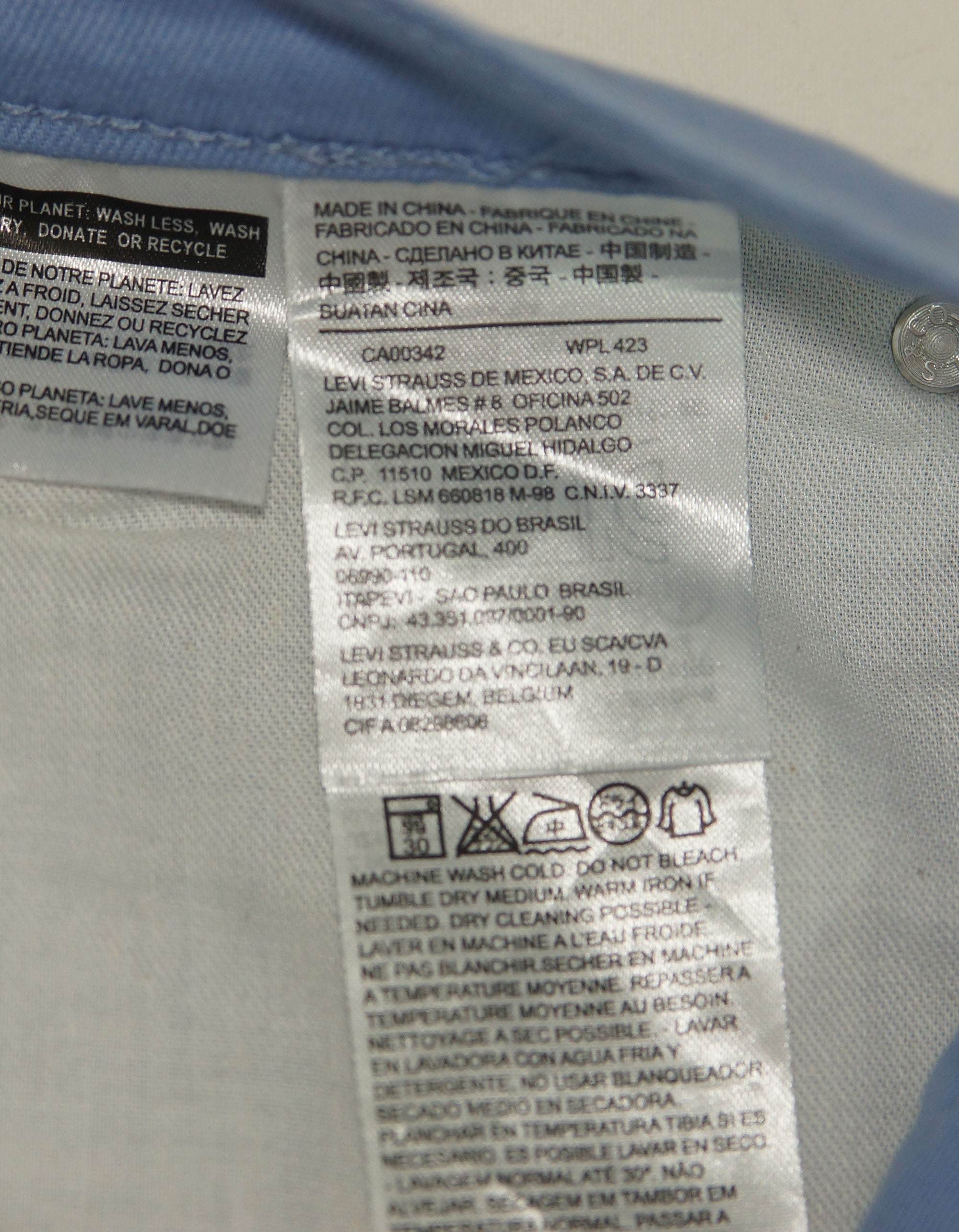 514 Spandex Jeans Marked 