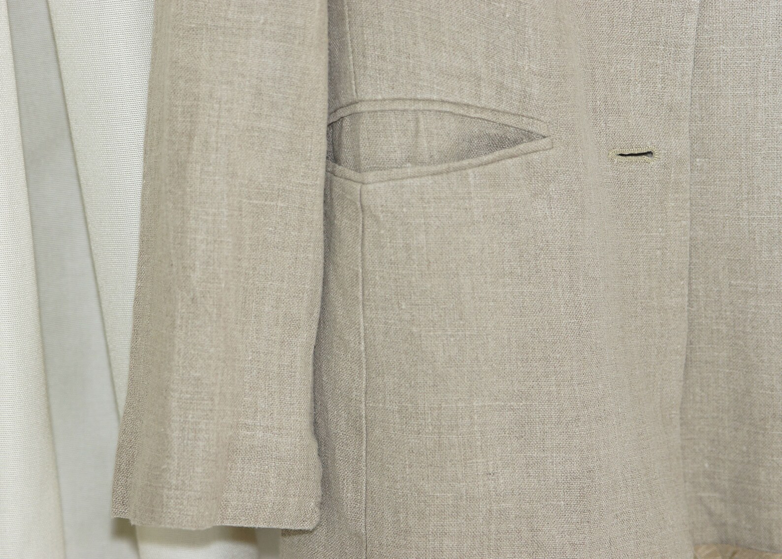 Pure Linen Jacket .women's 100 Linen Blazer Light Grey Etsy