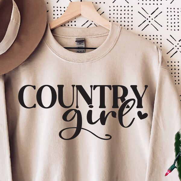 country girl svg, country svg, country girl shirt, country girl tumbler, cricut cut files, silhouette, svg, png, dxf, eps