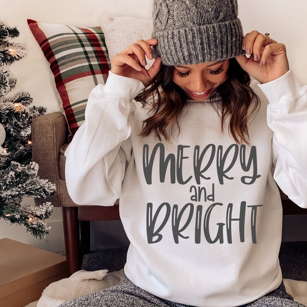 merry and bright svg, holiday shirt svg, holiday svg png, christmas svg png, sublimation svg, winter svg, merry and bright png, cricut svg