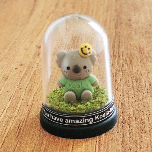 Personalised Miniature Koala Bear, Boyfriend Gift, Girlfriend Gift, Teacher gift, Graduation gift, Koala message in a bottle, Koala pun gift