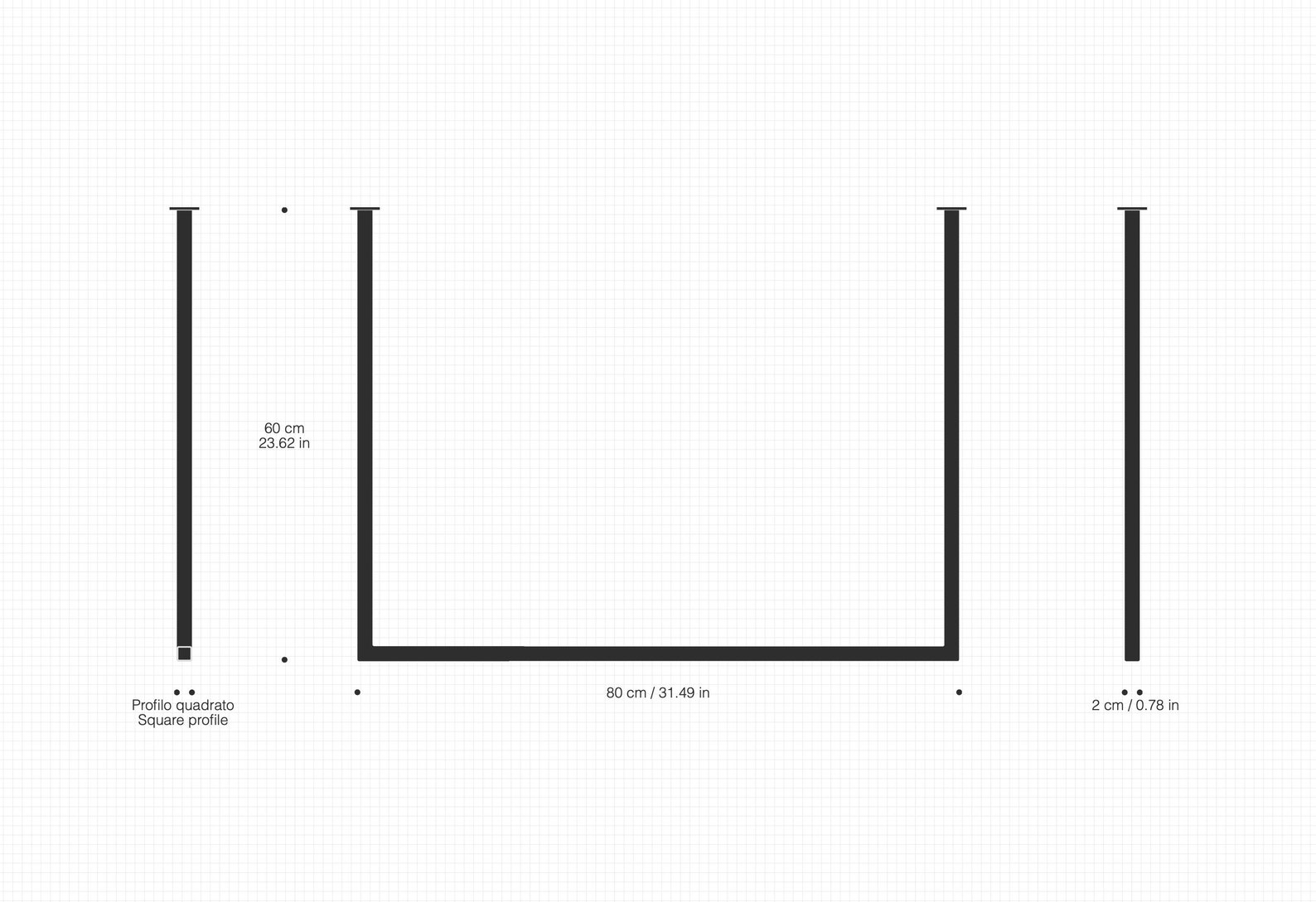 Square Tube Towel Rack//ceiling Mount Clothes Etsy