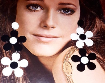 60s style earrings