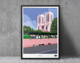 A3 poster / Paris V - Notre Dame