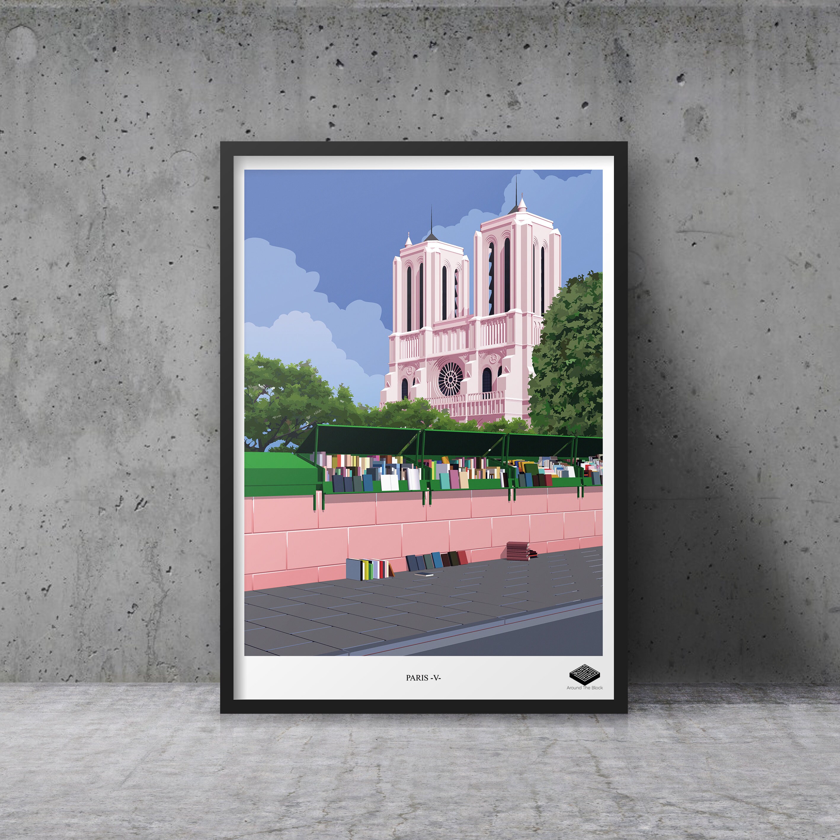 Affiche A3/Paris V - Notre Dame