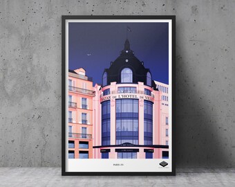 A3 poster / Paris IV - City Hall Bazaar