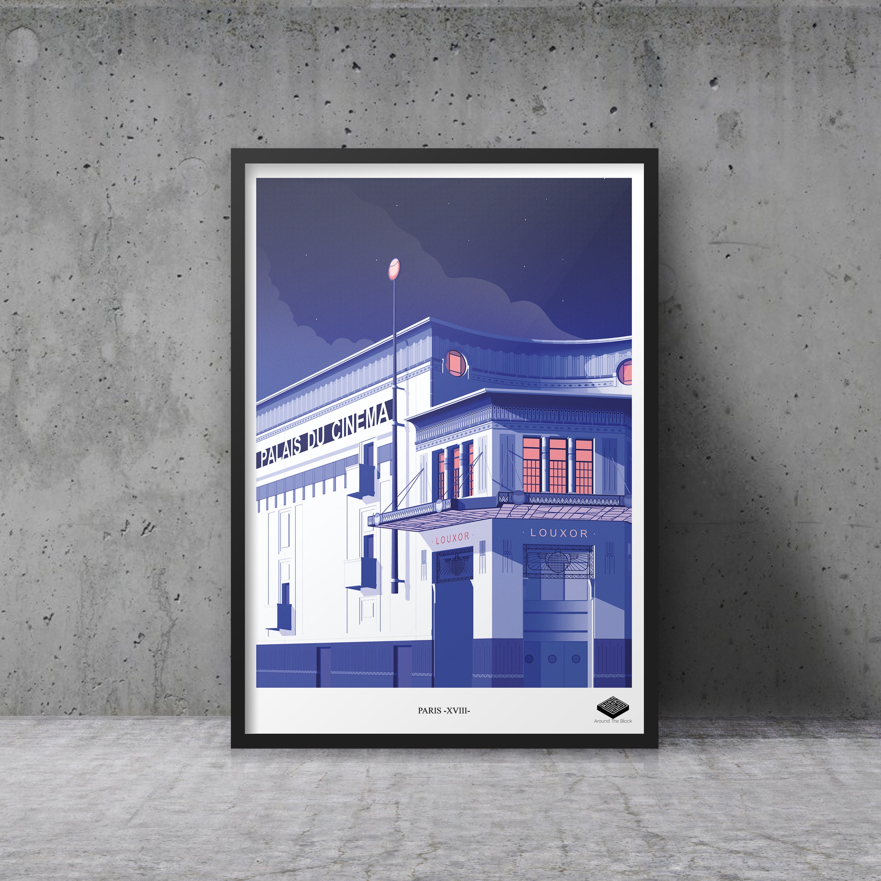 Affiche A3/Paris Xviii - Le Louxor