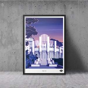 Affiche A3 / Paris XX - Belvédère de Belleville