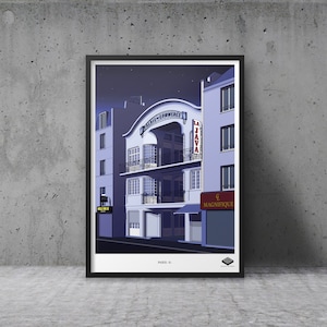 Affiche A3 / Paris X - La Java