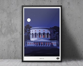 A3 poster / Paris XIX - La Rotonde
