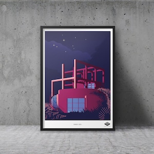 Affiche A3 / Paris XIX - Les Folies de La Villette
