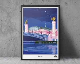 A3 poster / Paris VIII - Grand Palais