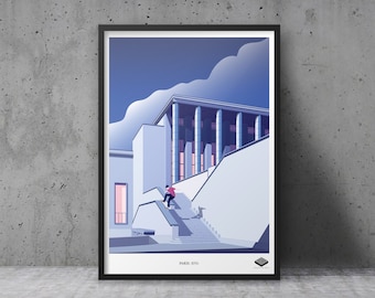 A3 poster / Paris XVI - Palais de Tokyo