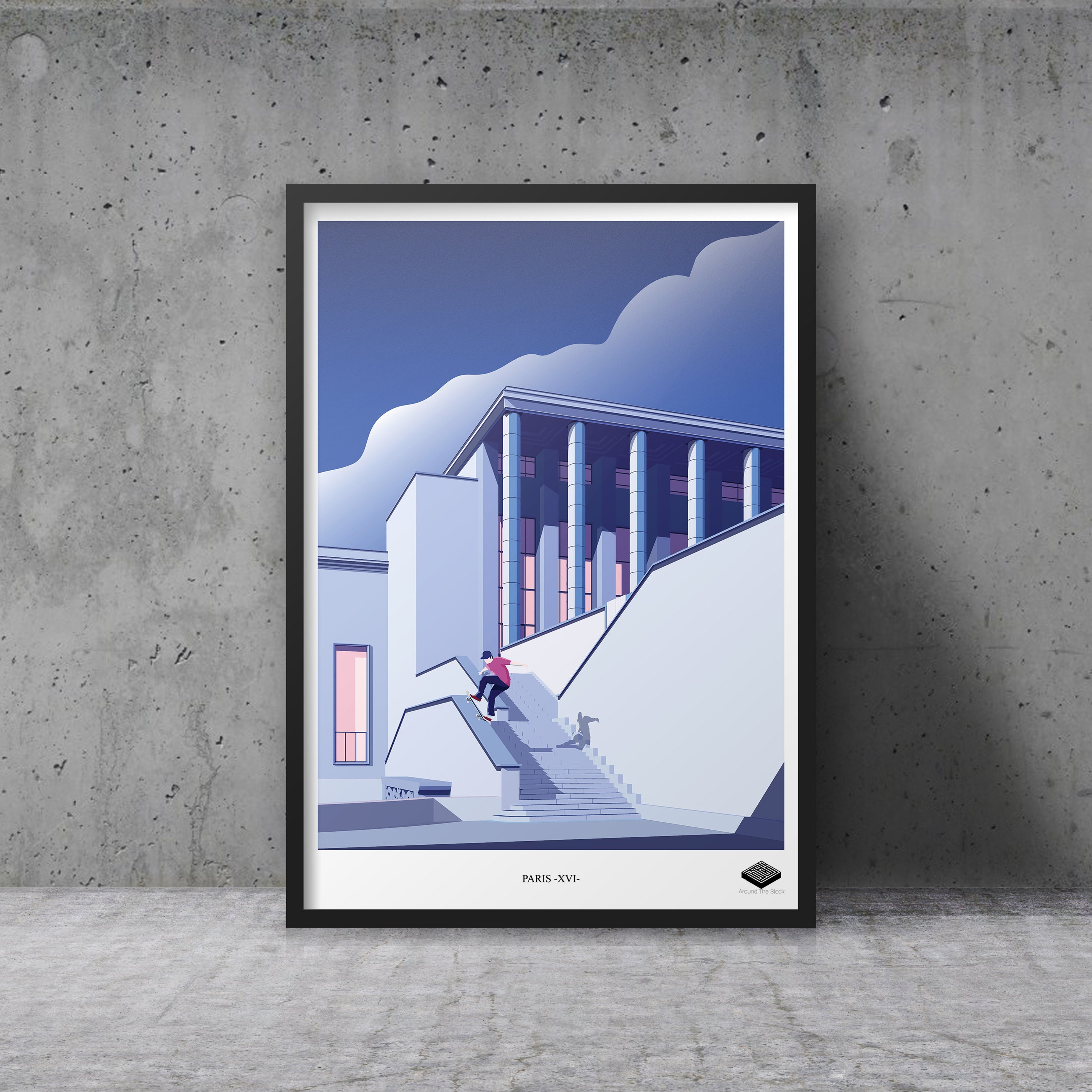 Affiche A3/Paris Xvi - Palais de Tokyo