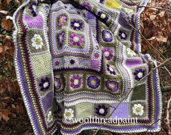The Hellebores Crochet Blanket Pattern