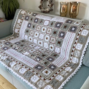 Touch Of Frost Crochet Blanket Pattern