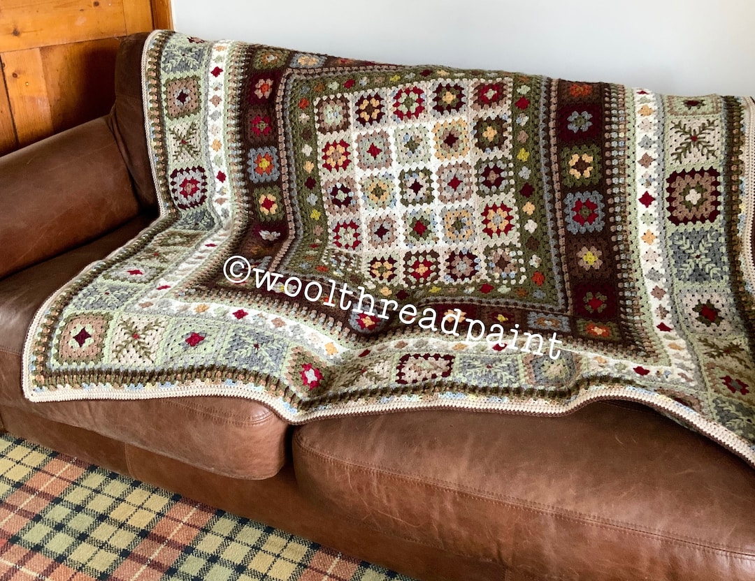 WINTER WALK Blanket Digital Crochet Pattern