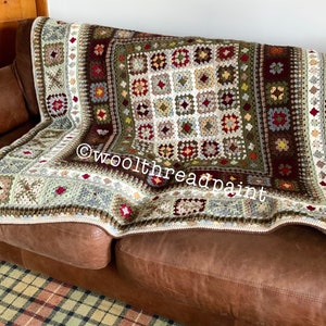 WINTER WALK Blanket Digital Crochet Pattern